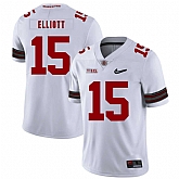 Ohio State Buckeyes 15 Ezekiel Elliott White Diamond Nike Logo College Football Jersey Dzhi,baseball caps,new era cap wholesale,wholesale hats